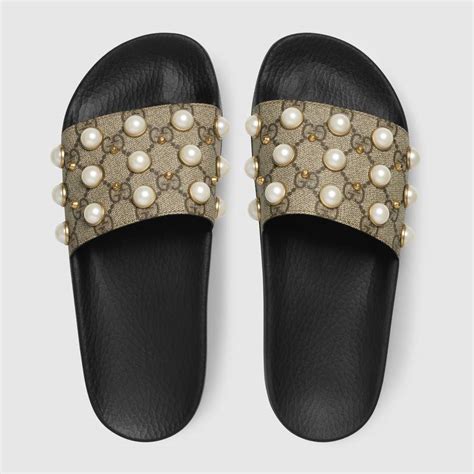 gucci diamond slides|best deals on gucci slides.